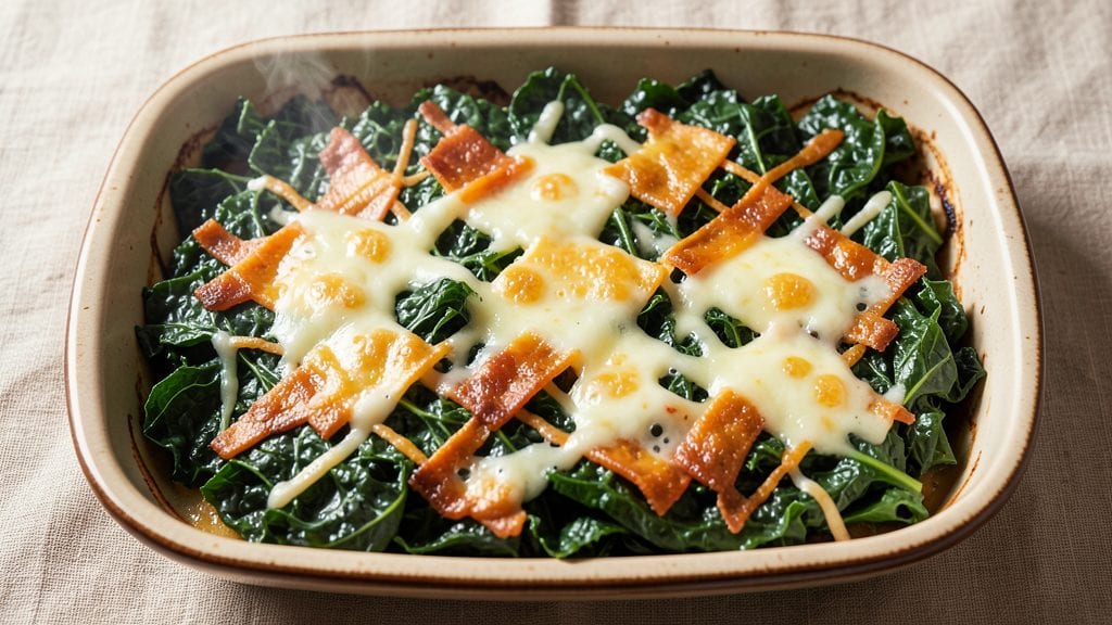 Amy's 3 Cheese Kale Bake Copycat Recipe: Triple-Cheese Crunch With Hidden Greens