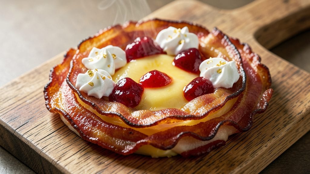 Bacon Cheese Ring With Strawberry Preserves Recipe: Sweet-Savory Breakfast Twist in 30 Minutes