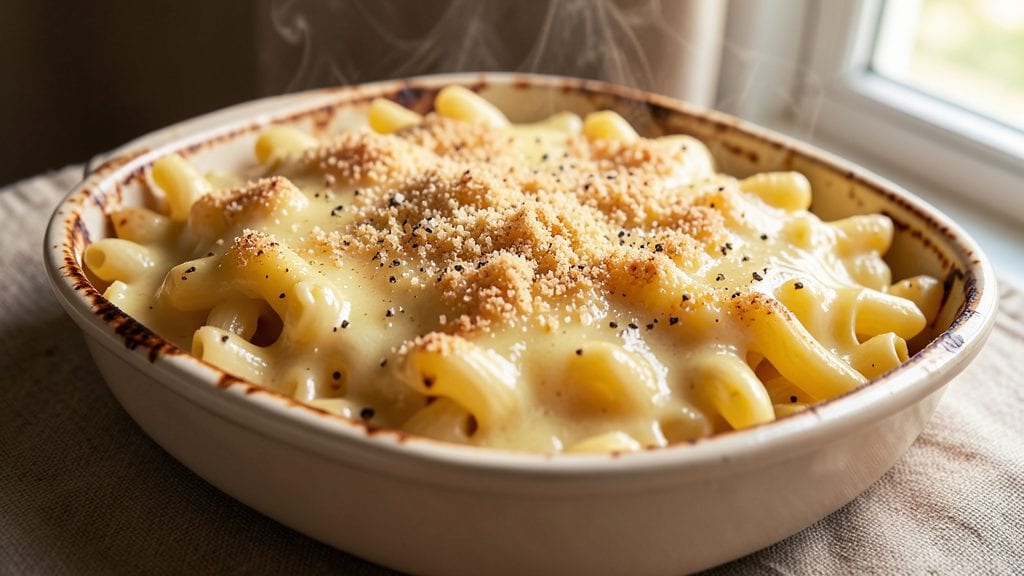 Betty Crocker's Baked Macaroni and Cheese Recipe: Golden Crust, Hidden Buttery Cheese Swirls