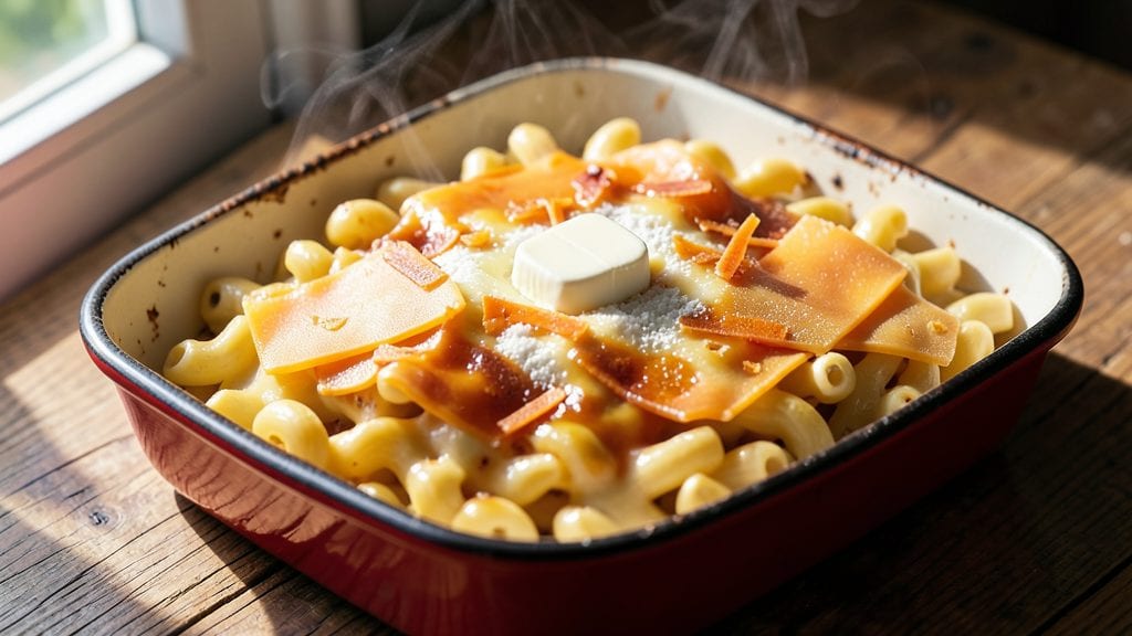 Betty Crocker's Pioneer Macaroni and Cheese Recipe: Nostalgic Crisp-Top Swirls in One Bowl