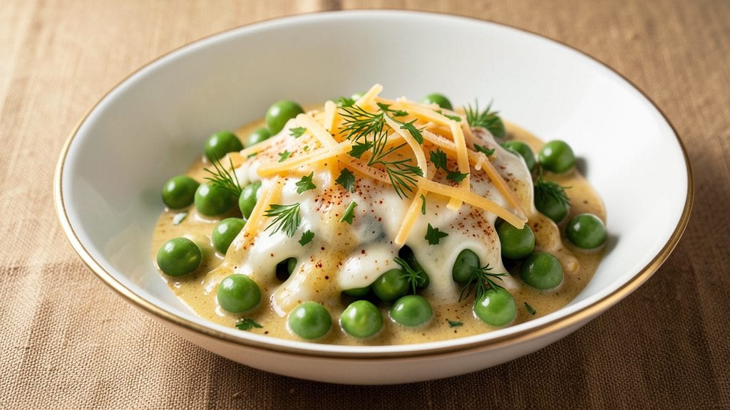 Cheese and Peas Recipe: Savory Herb Bites With Crispy Breadcrumbs