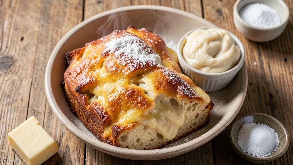 Copycat Little Caesars Italian Cheese Bread Recipe: Crispy Crown Over Gooey Mozzarella Swirls