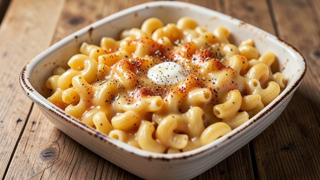 Grandma's Mac and Cheese Recipe: Baked to Golden Crust, Silky Swirls Inside