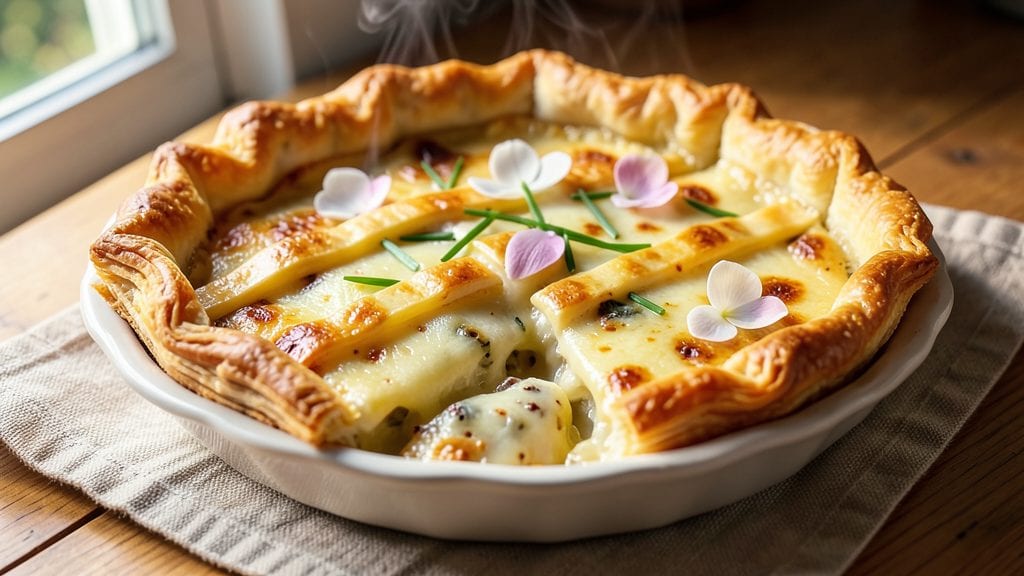 Magnolia Three Cheese Quiche Recipe: Crispy Crust With Triple Melty Layers