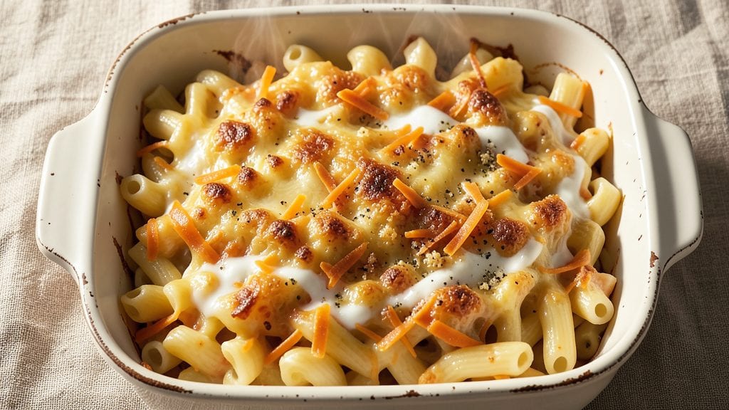 Martha Stewart's Baked Macaroni and Cheese Recipe: Golden Crust, Silky Swirls