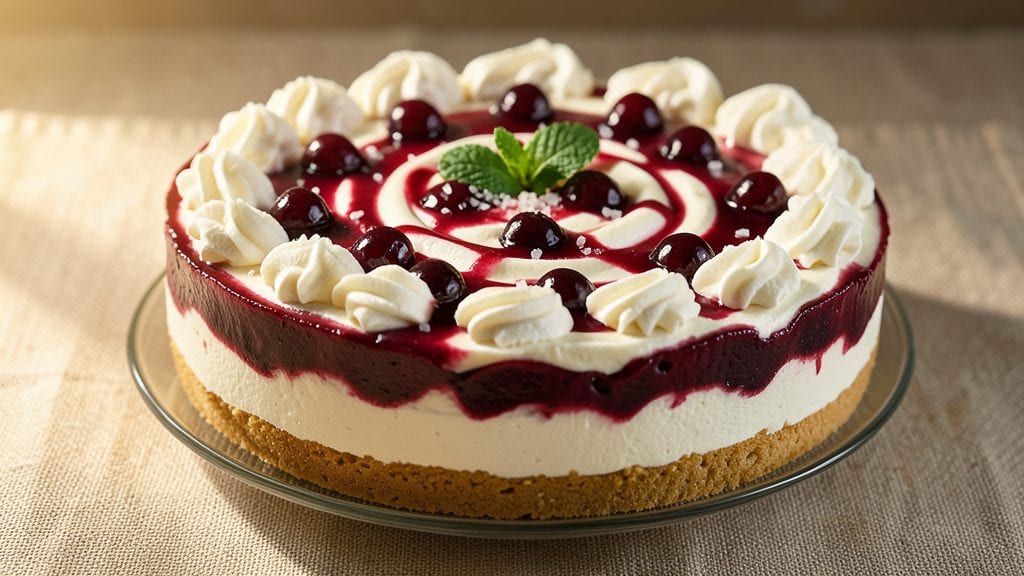 Philadelphia Cream Cheese Cherry Cheesecake Recipe: Tart-Sweet Swirls in One Pan