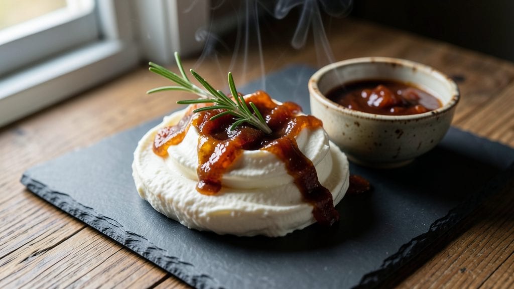 Whipped Goat Cheese With Smoky Bacon Jam Recipe: Rich Creaminess Meets Savory Depth